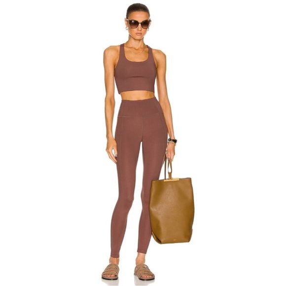 Girlfriend Collective Earth Paloma Racerback Bra Size Medium - Picture 4 of 4